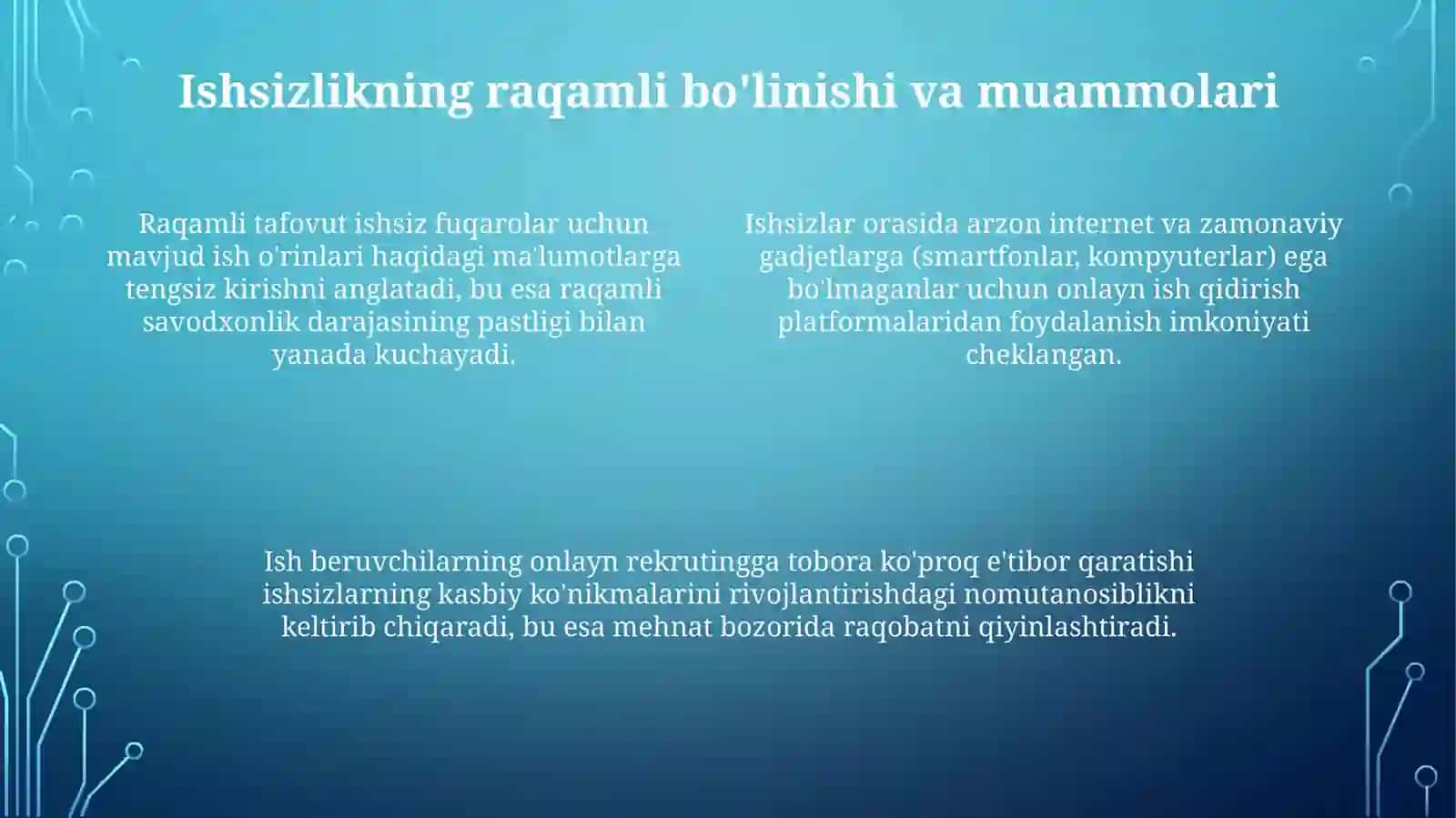 Ishsizlar bilan ijtimoiy ish texnalogiyasi 4