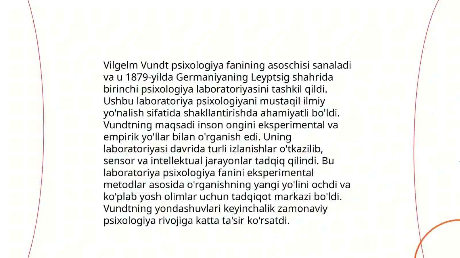 Umumiy psixologiyada experimental metodning tarixi 4