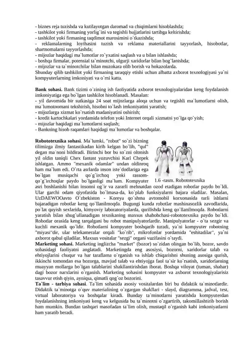 Axborot texnologiyalari 4