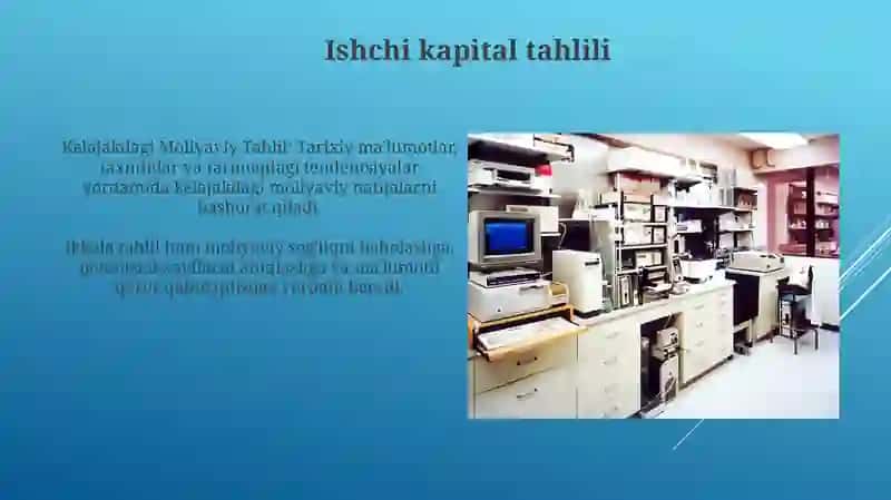Istiqbolli moliyaviy tahlil 4