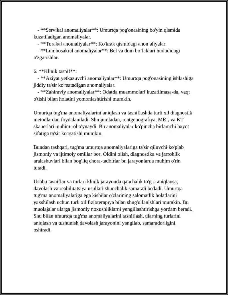 UMURTQA TUG'MA ANOMALIYALARI 4