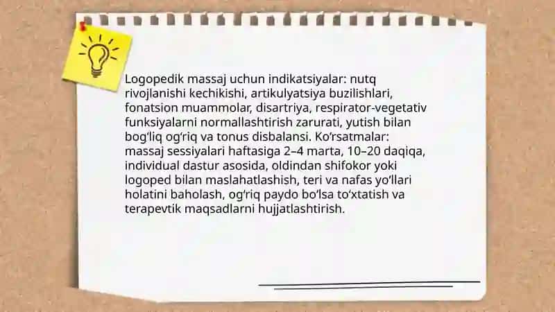 Logopedik massajni oʻtkazish boʻyicha uslubiy koʻrsatmalar 4