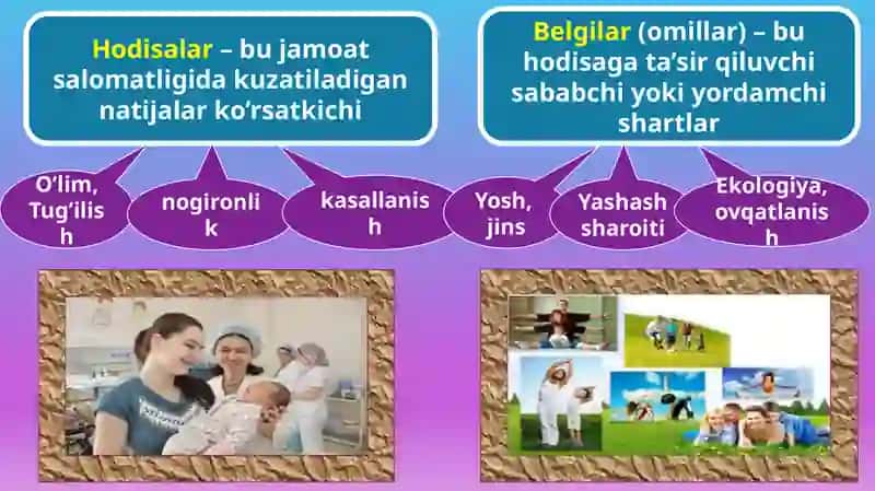 Xodisalar va belgilar orasidagi bog’lanishlarni baholash 4
