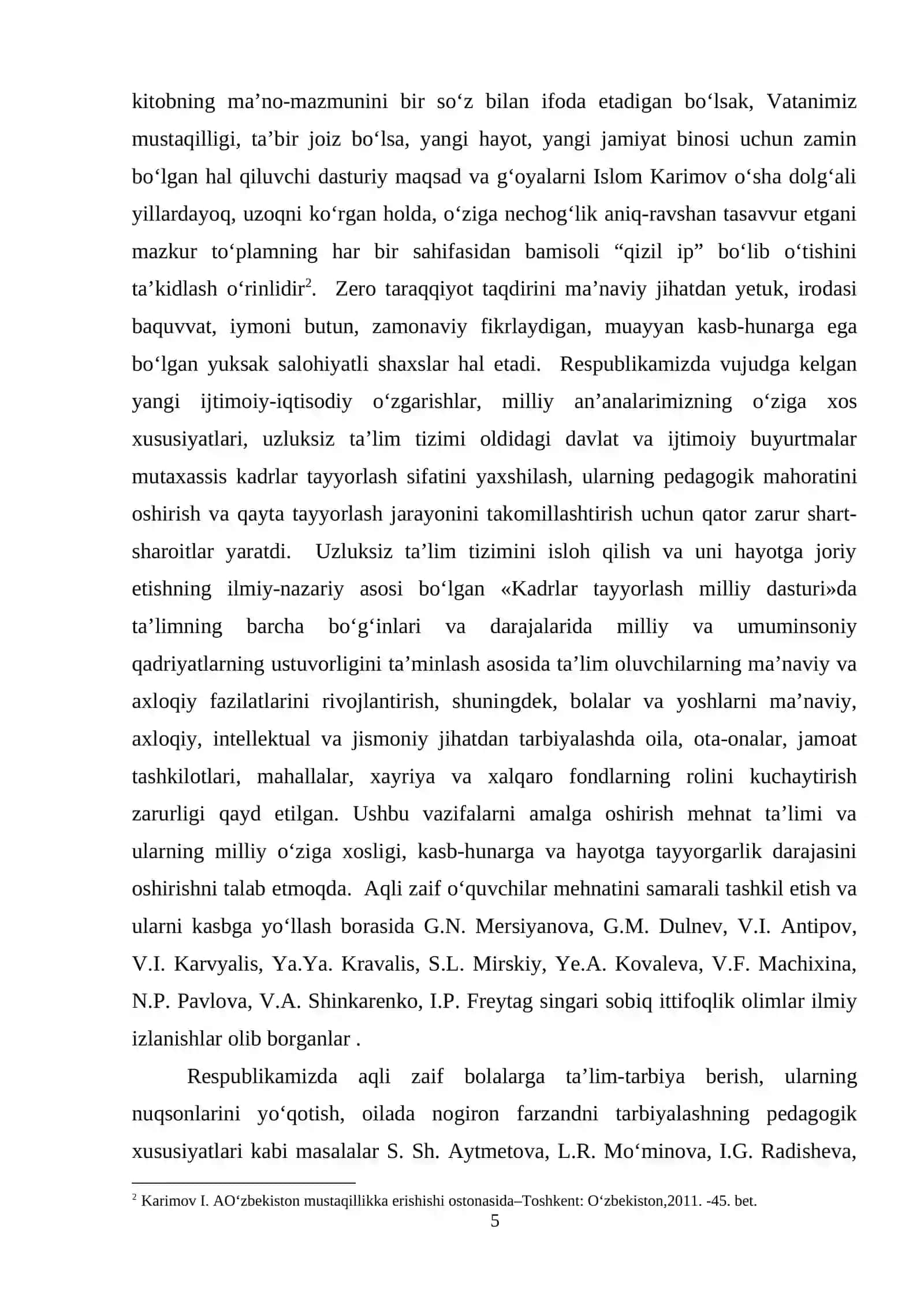 Maxsus maktab o‘quvchilarini kasb-hunarga tayyorlashning pedagogik shart-sharoitlari 4