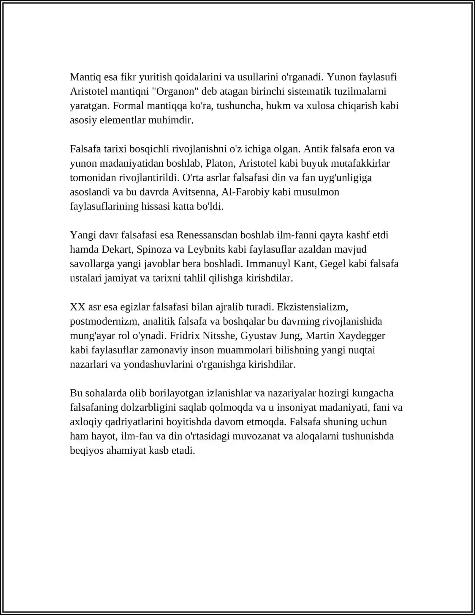 FALSAFANING MOHIYATI VA JAMIYAT TARAQQIYOTIDAGI ROLI 4
