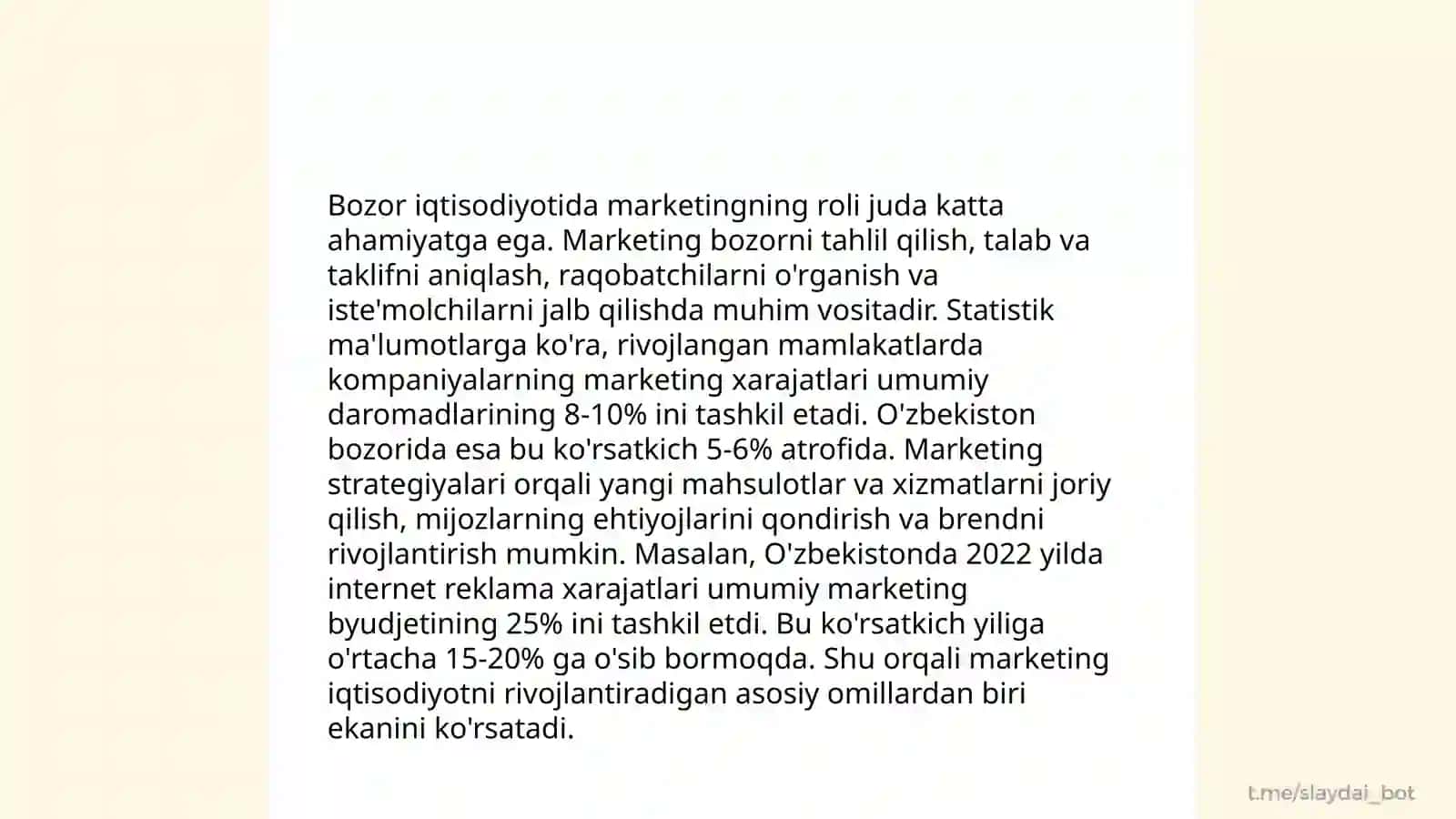 Marketingni ijtimoiy-iqtisodiy asoslari 4