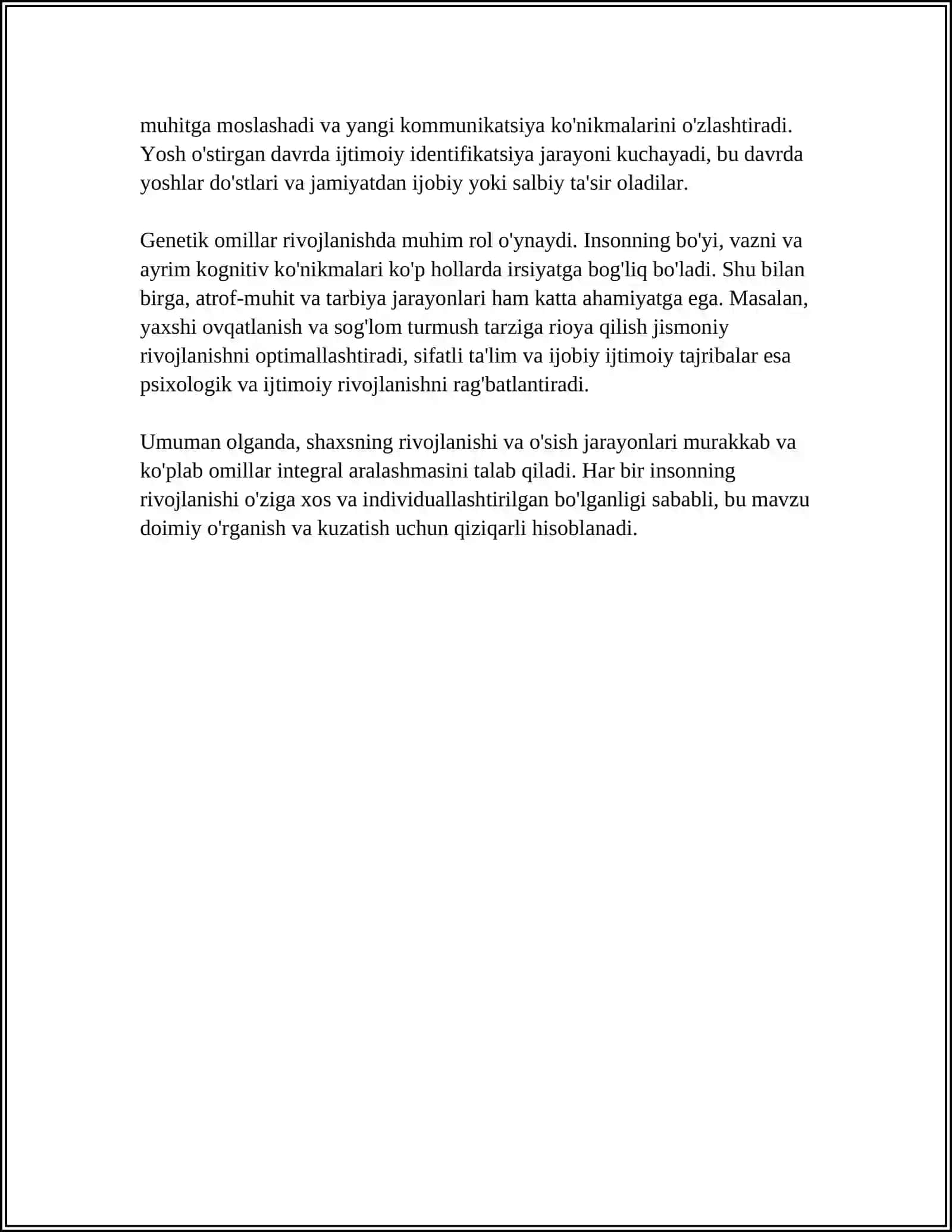 SHAXSNING PSIXOLOGIK YOʻNALISHLARI VA HAYOTIY POZITSIYASI 4
