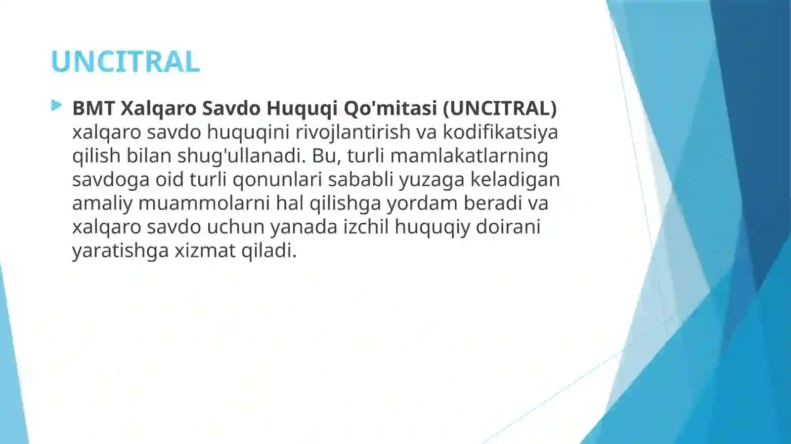 Xalqaro tashkilotlarning roli 4