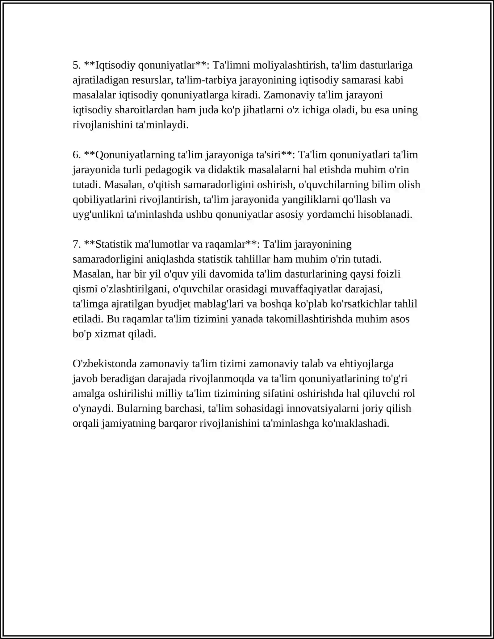 TA'LIM QONUNIYATLARI 4