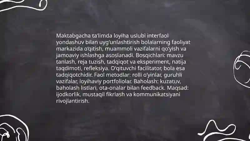 Maktabgacha taʼlim tashkilotlarda interfaol uslublar va pedagogik texnologiyalarni qoʻllash uslubiyati 4