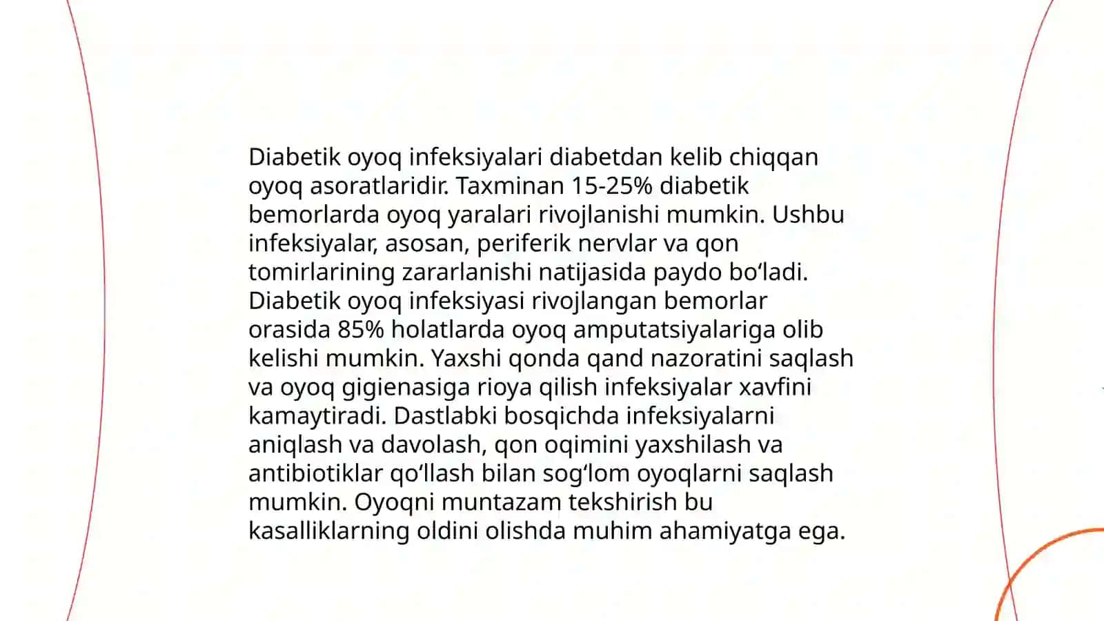 Qandli diabetli bemorlarda yumshoq toʻqimalar xirurgik infeksiyasini davolash usullari 4