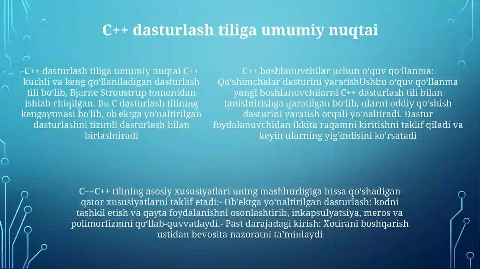 C++ Dasturlash Tilida Boshlang‘Ich Sinf O‘Quvchilari Uchun Qo‘Shish Amalini O‘Rgatuvchi Dastur 4