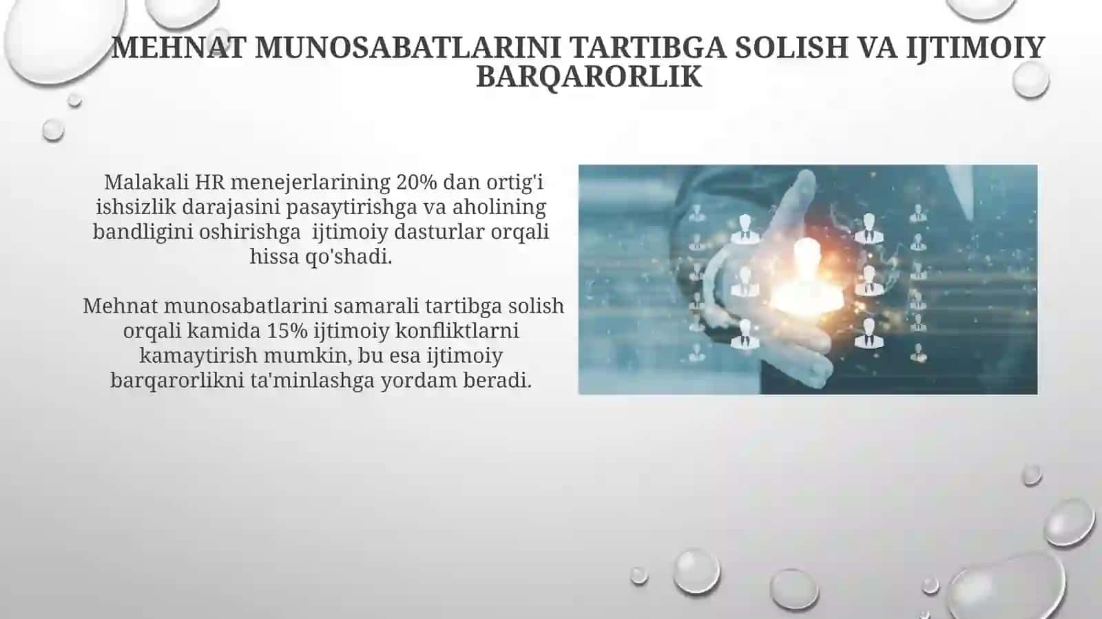 Jamiyati ijtimoiy rivojlanishida inson resurslarini boshqarishning tutgan o‘rni 4