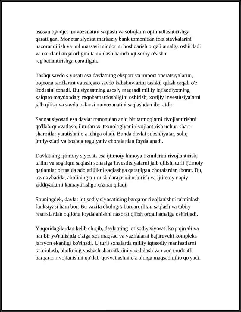 IQTISODIYOTNI BOSHQARISHDA DAVLATNING RO'LI 4