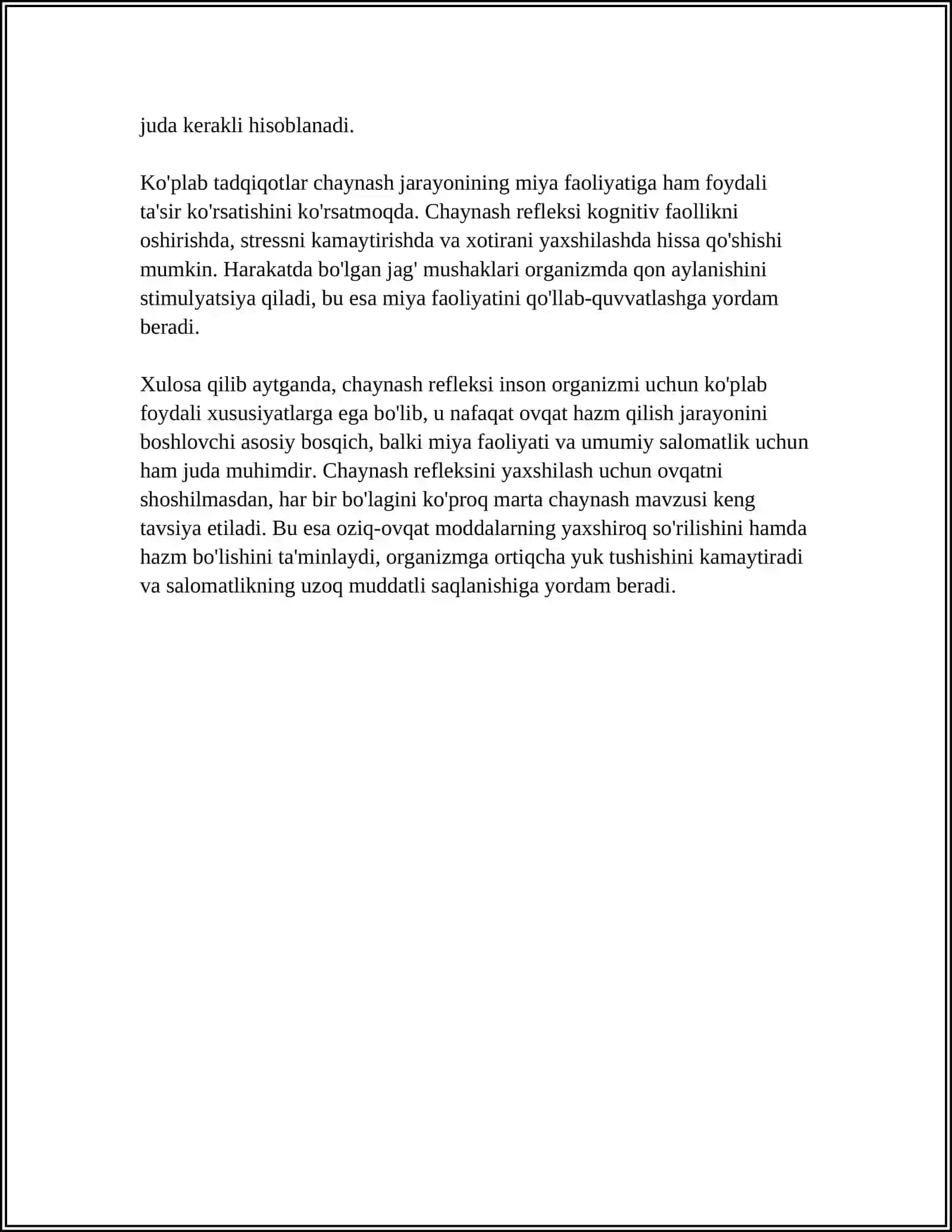 CHAYNASH REFLEKSINING FIZYALOGIK ASOSLARI VA AFFERENT-EFFERENT YOʻLLARI 4