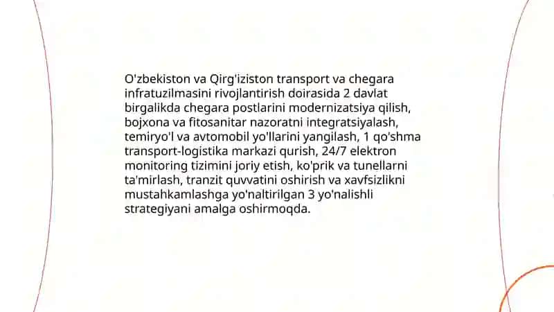 O'zbekiston va Markaziy Osiyo davlatlar hamkorligi 4