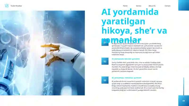 Sun’iy intellekt va adabiyot 4