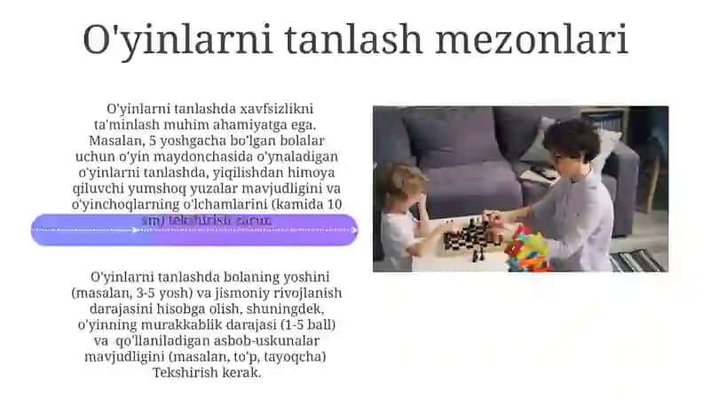 Umumiy motorikani rivojlantirish uchun qoidali harakatli oʻyinlar 4