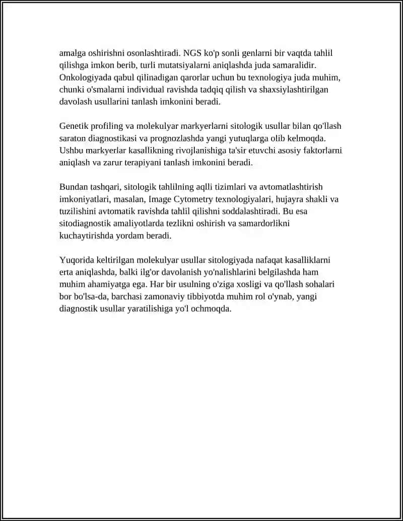 Sitologiya fanining yutuqlari muammolari va istiqboli 4