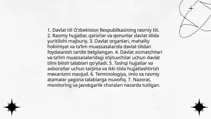 ôqituvchi nutqi madaniyati va davlat tilida ish yuritish 4