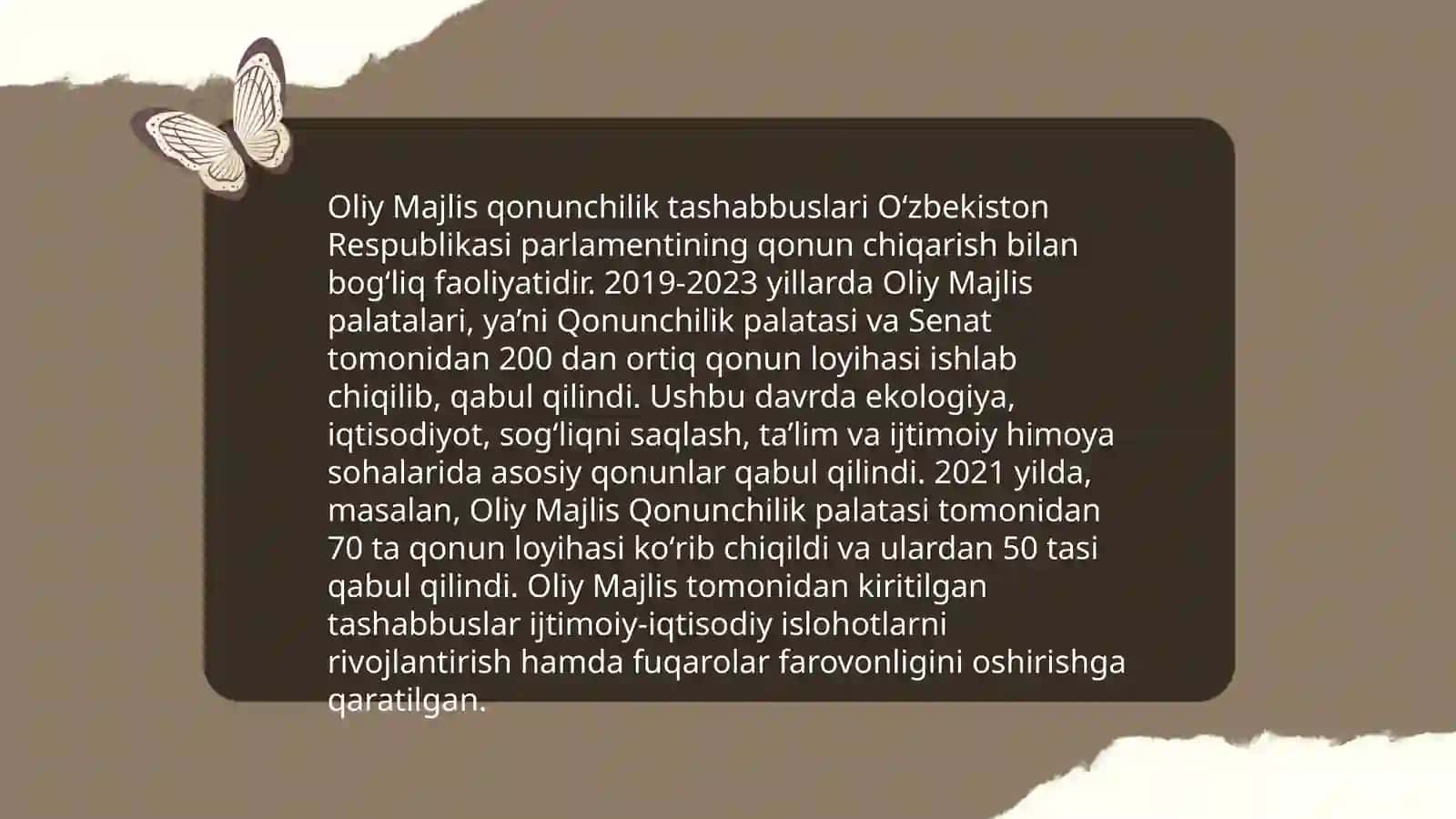 Yangi O'zbekistonda amalga oshirilayotgan inson haq-huquqlari va erkinliklarini kafolatining yaratilishi 4