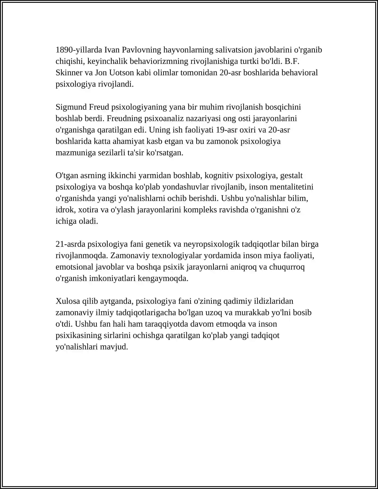 PSIXOLOGIYA FANI ENG QADIMIY VA ZAMONAVIY FAN SIFATIDA 4