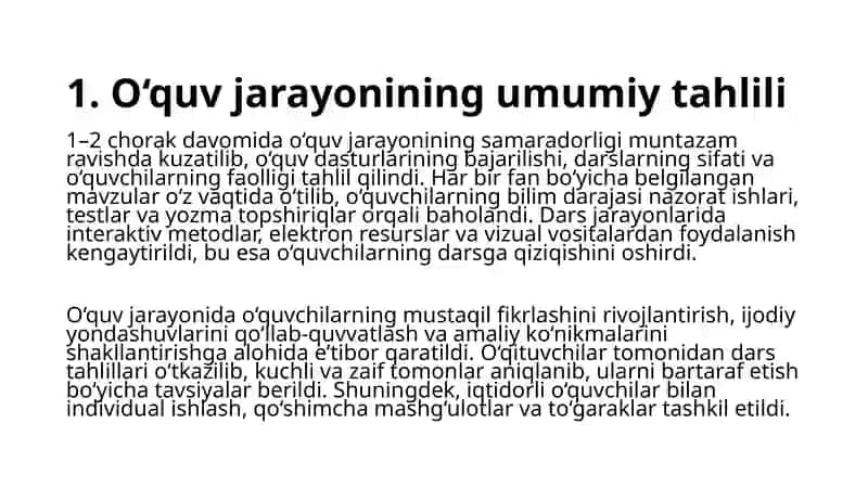 Mahsus maktablar uchun Aniq va filologiya fani uslub birlashmasi 4