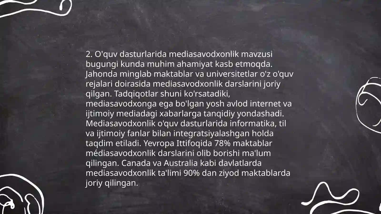 Mediasavodxonlikni rivojlantirish yo'llari 4