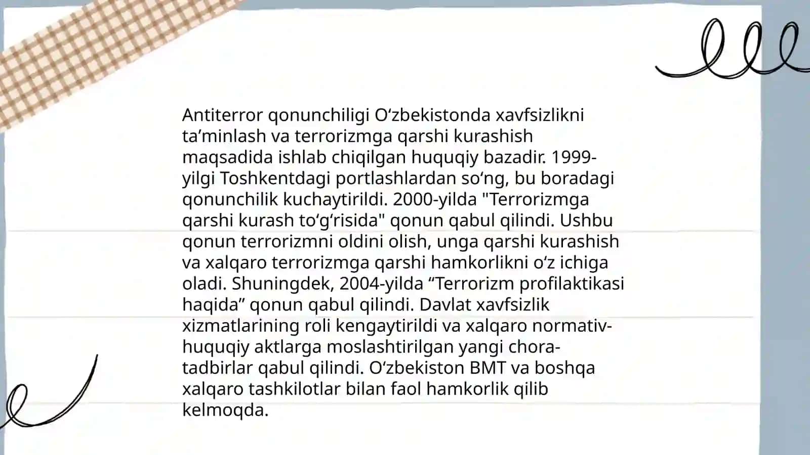 Tinchlik va xavfsizlik sohasidagi milliy strategiyalar 4