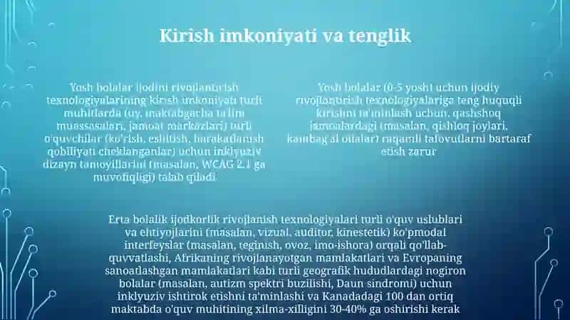 Maktabgacha yoshdagi bolalarni ijodiy rivojlantirish texnologiyalari 4