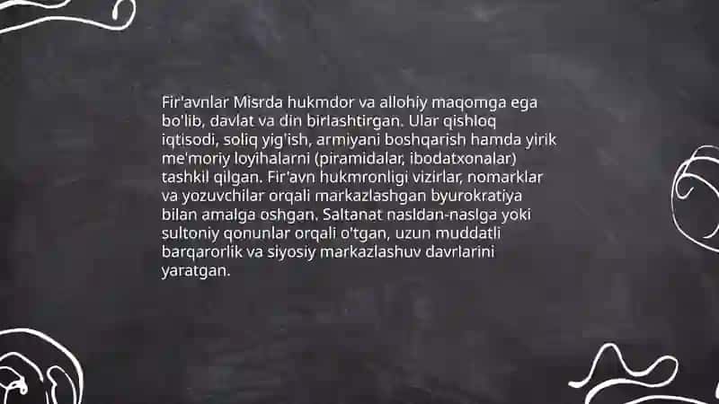 Qadimgi misr madaniyati 4
