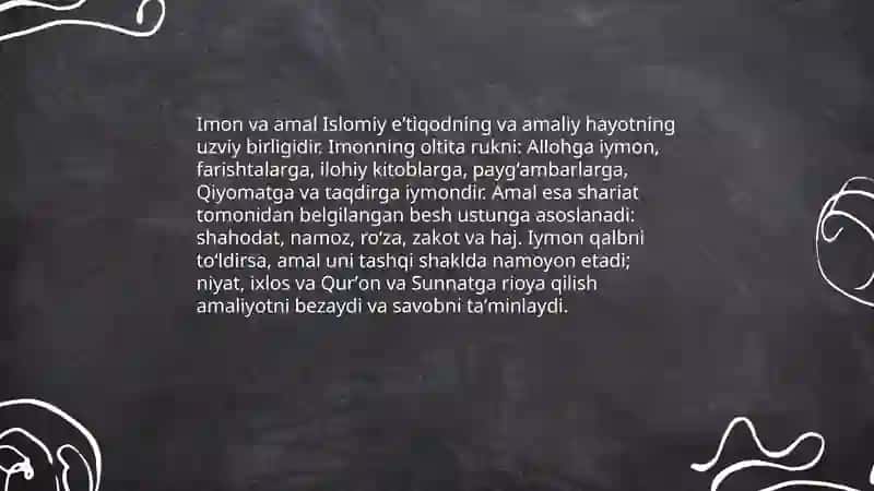 Islom dini va mohiyati 4