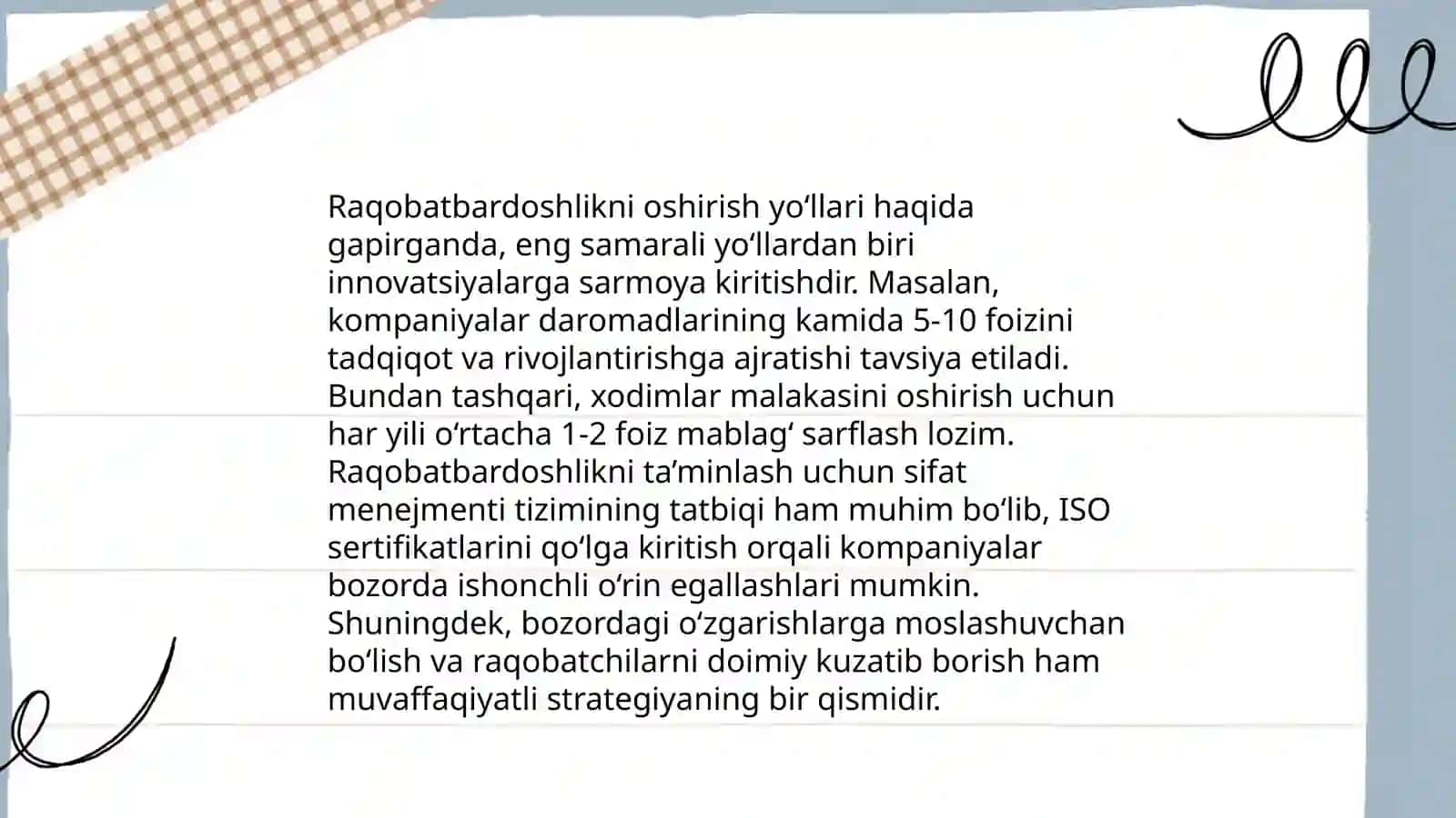 Ishlab chiqarish hajmi hisobiga tejash, takomillashmagan raqobat, iqtisodiy o’sish va xalqaro savdo 4