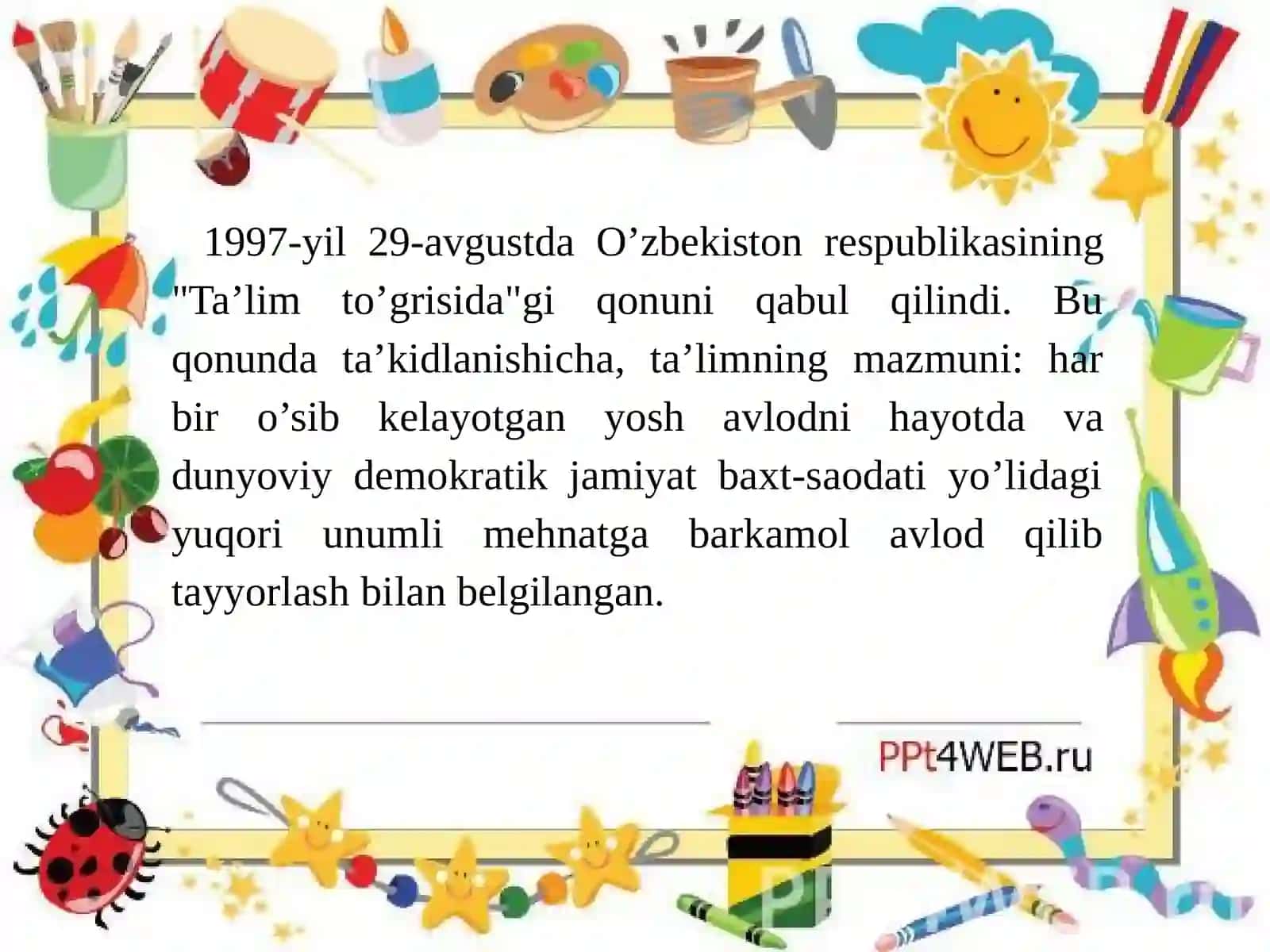 TA’LIM MAZMUNI VA TA’LIMNING ZAMONAVIY TASHKILIY SHAKLLARI 4