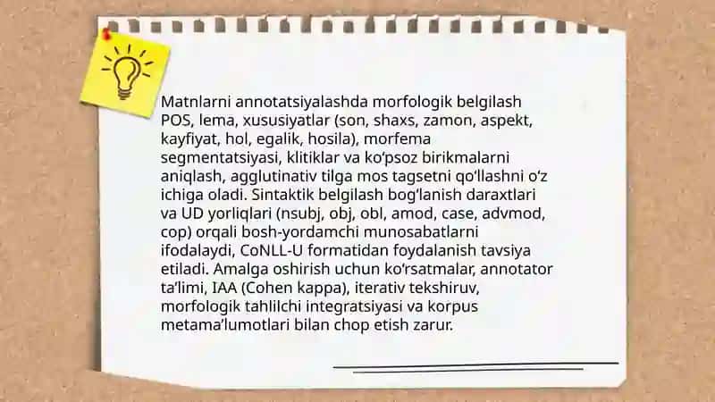 O'zbek adabiy tilida korpus lingvistikasi va uning amaliyotga joriy etilishi 4