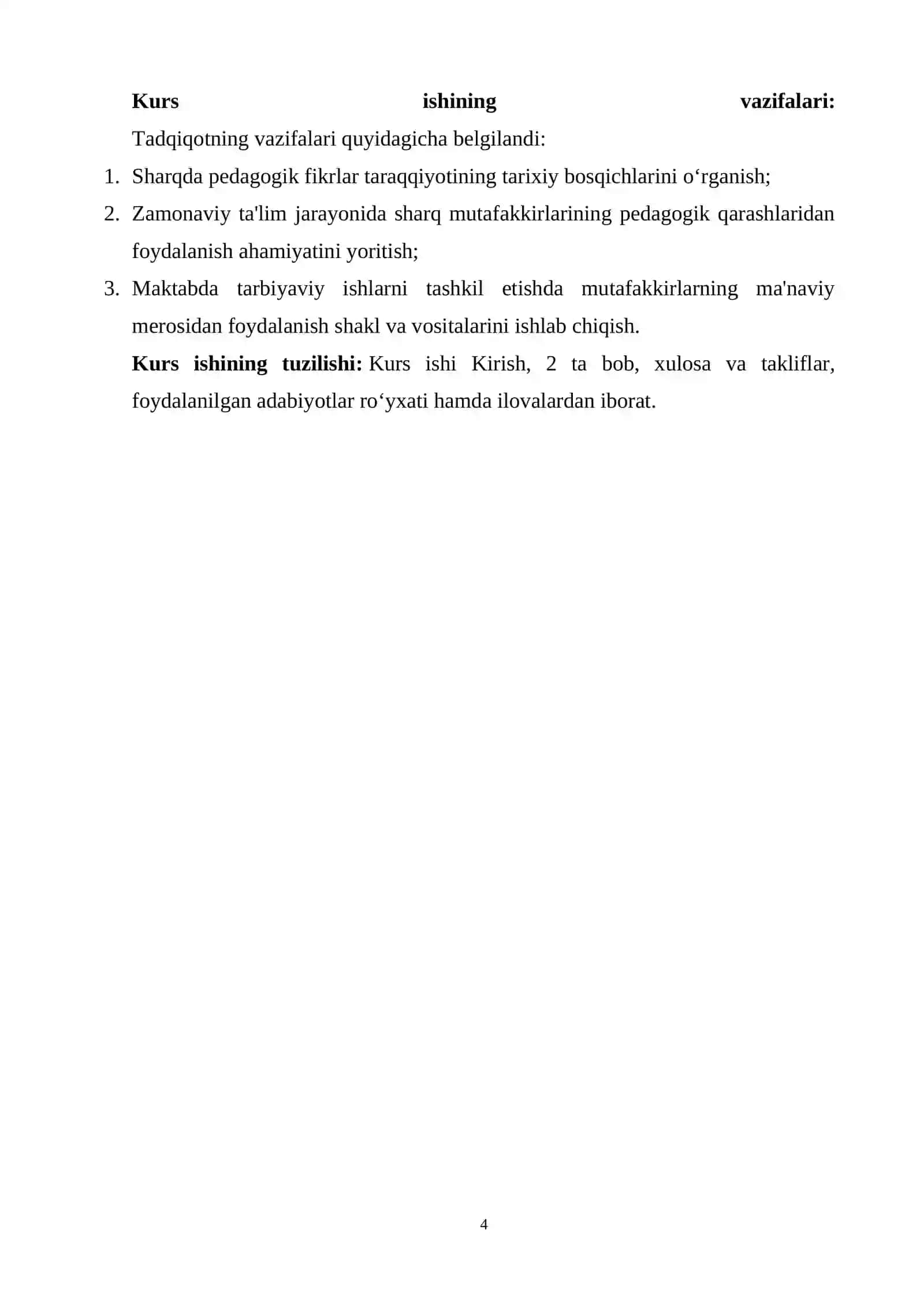 SHARQ UYG‘ONISH DAVRIDA PEDAGOGIK FIKR TARAQQIYOTI. (AL-XORAZMIY, ABU RAYXON BERUNIY, ABU ALI-IBN SINONING TA'LIM TABIYAGA OID QARASHLARI) 4