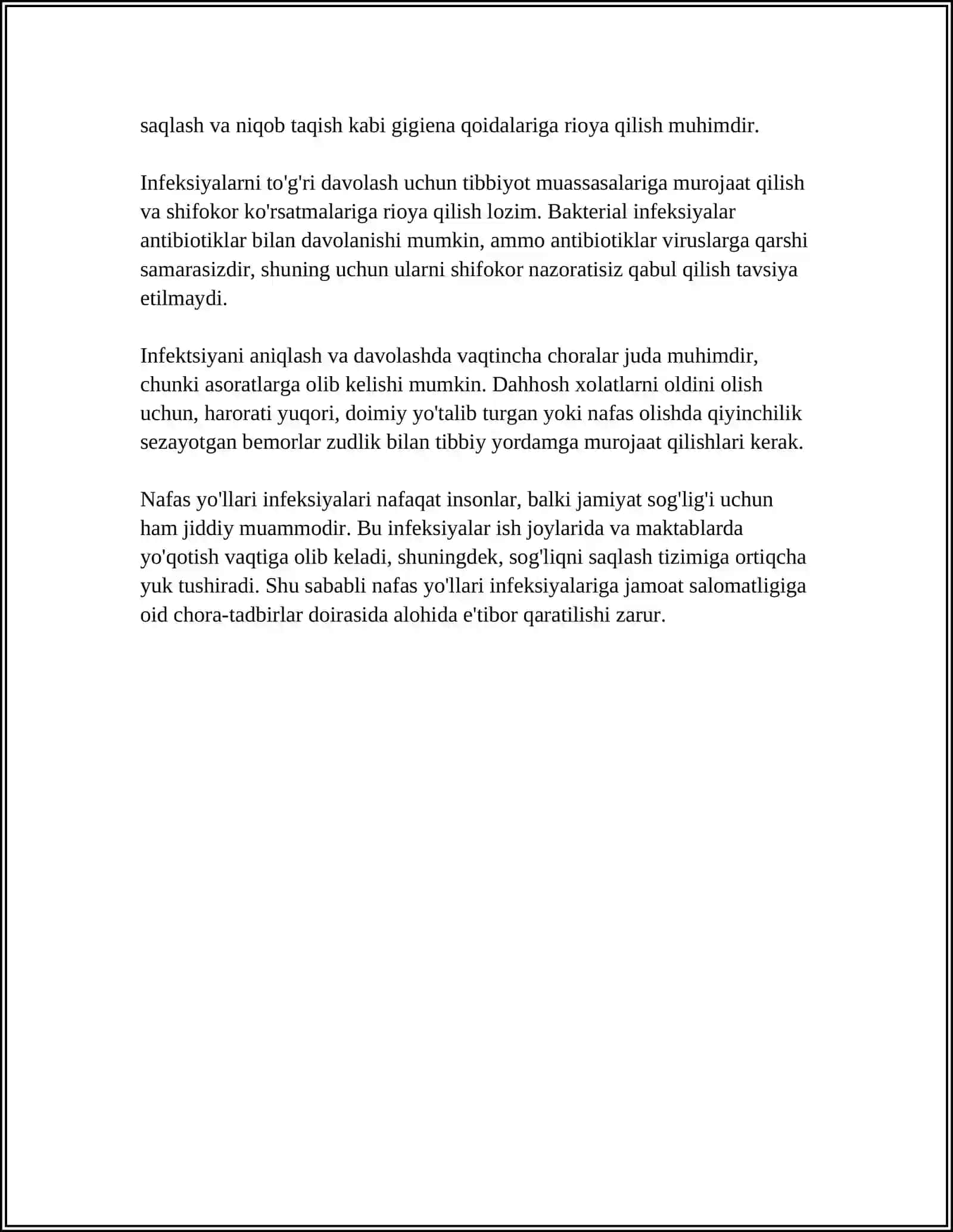 NAFAS A'ZOLARI KASALLIKLARI 4