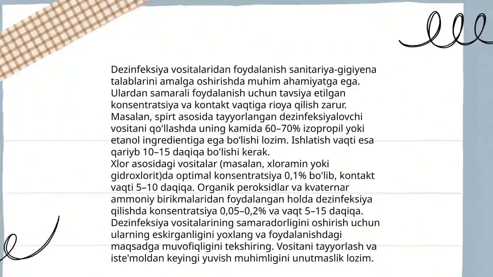 Kontakt infeksiyani oldini olish usullari 4