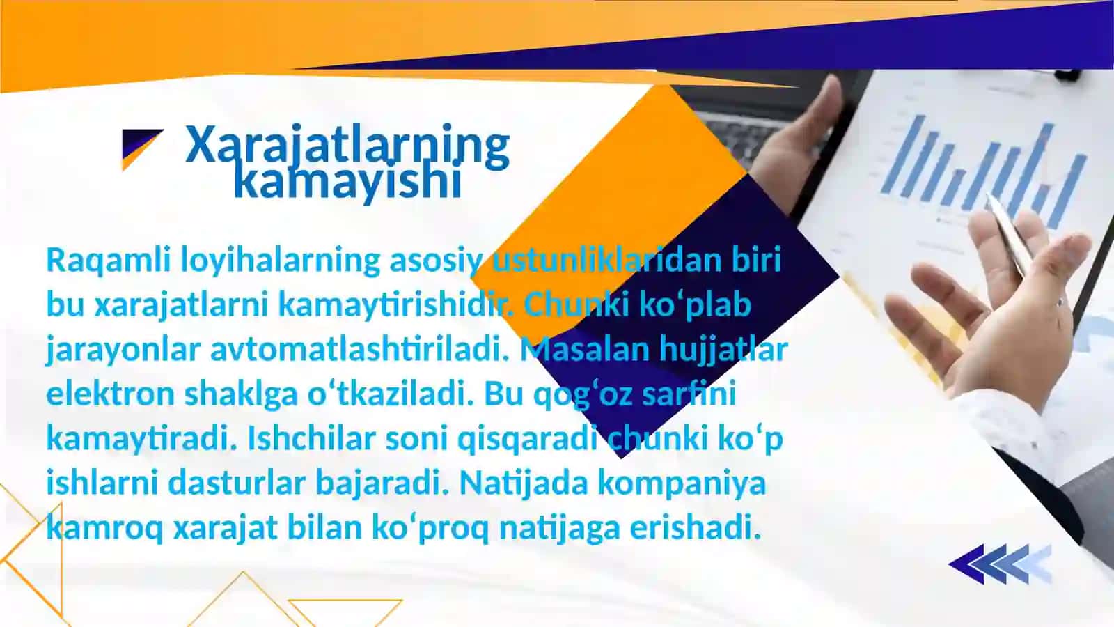 RAQAMLI IQTISODIYOT LOYIHALARDA INVESTITSIYA  SAMARADORLIGI 4