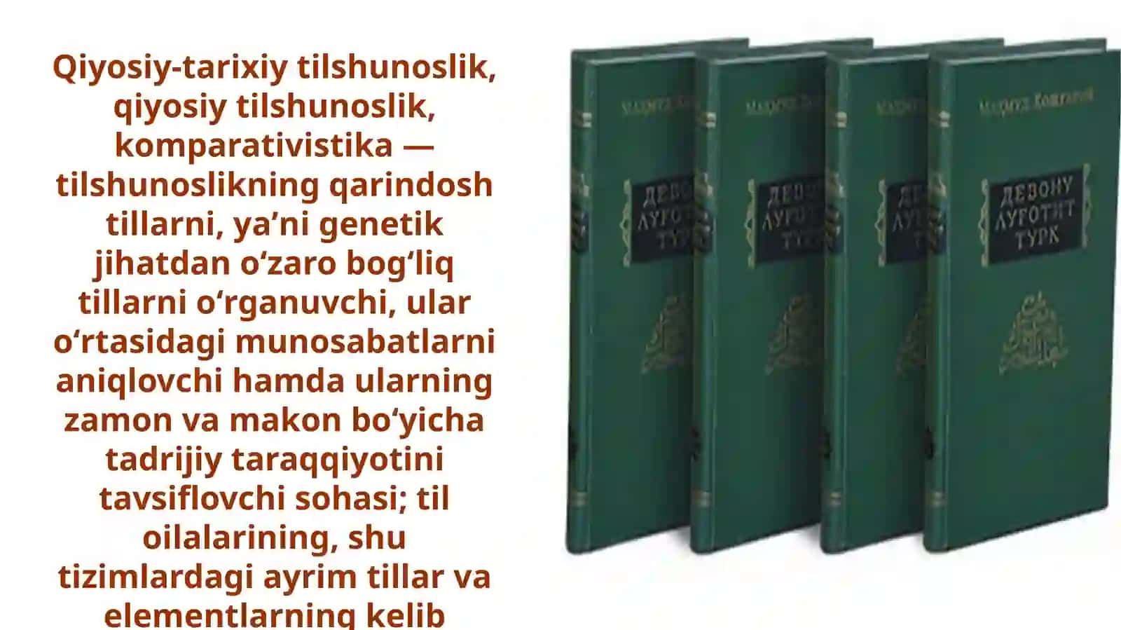 Mahmud Koshg'ariy - qiyosiy - tarixiy tilshunoslikning asoschisi 4