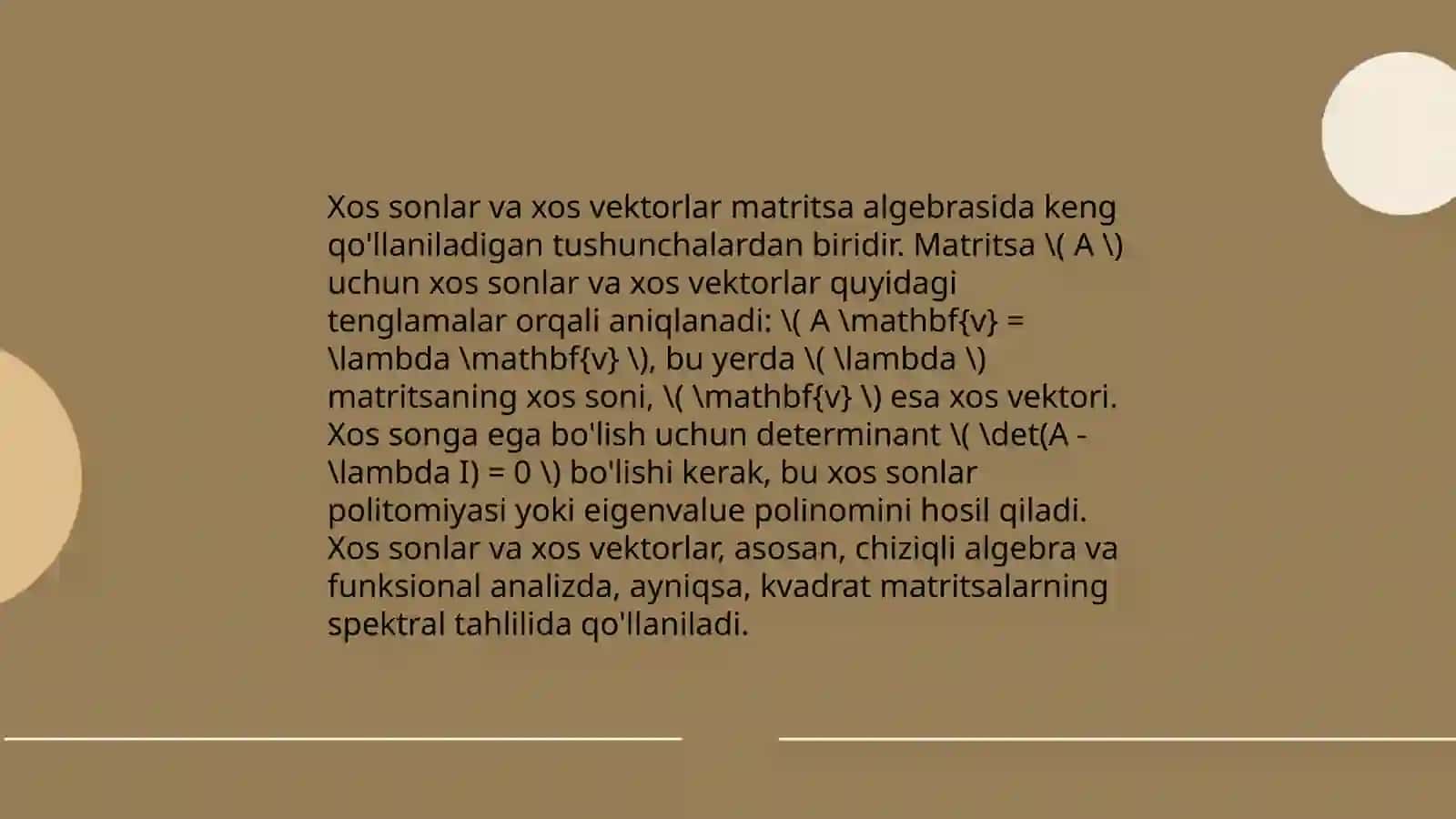Matritsa va uning asosiy tushunchalari 4