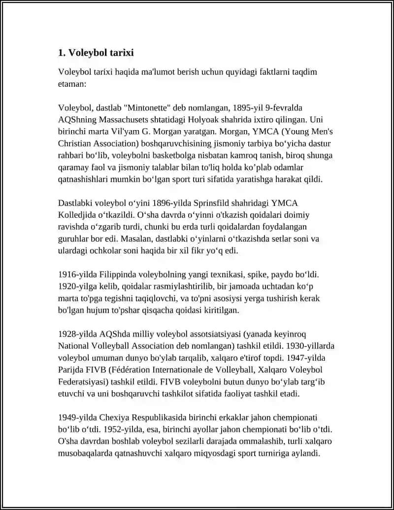 VELEBOL SPORTI REFERAT 4