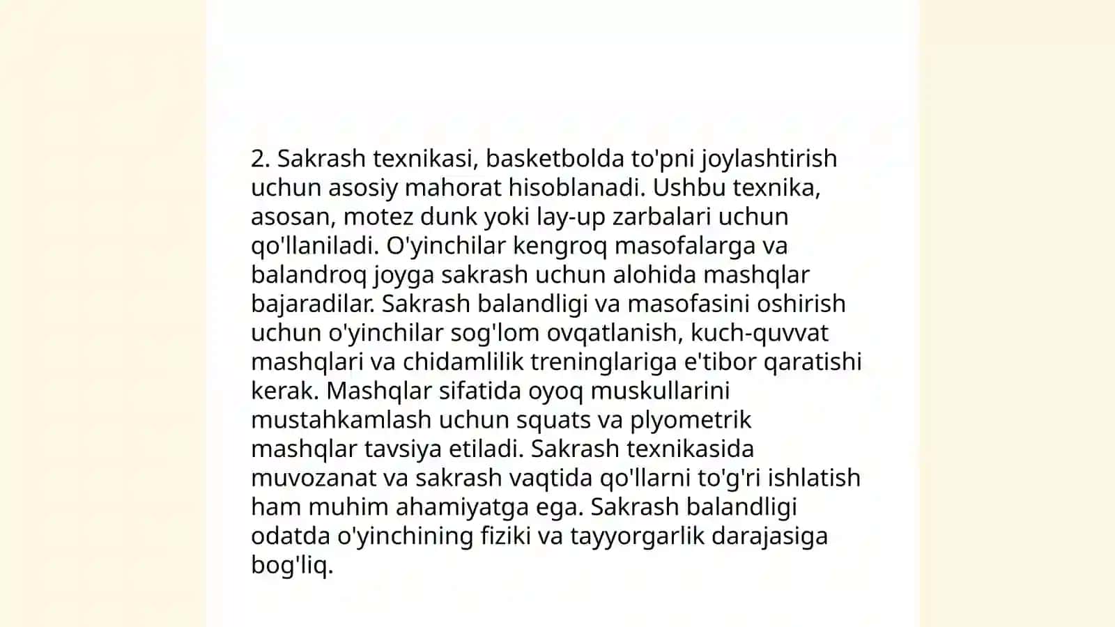 Yugurish mashqlari 4