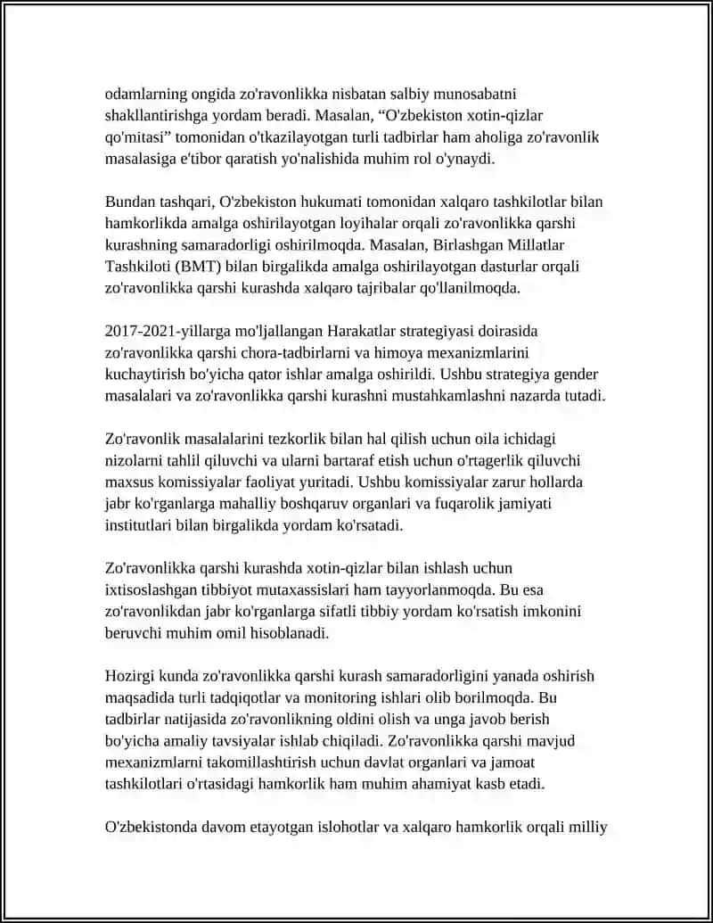 "BIZ ZURAVONLIKKA QARSHIMIZ" 4