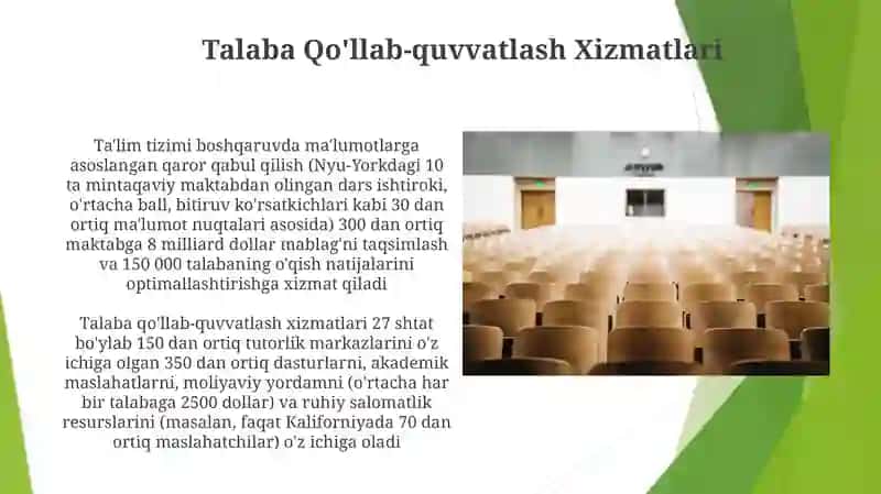 O'qituvchilarni tayyorlash va malakasini oshirish 4