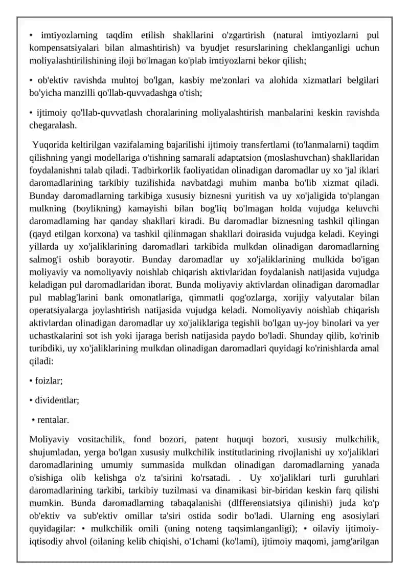 Sotsial-iqtisodiy jarayonlarni moliyaviy tartibga solish 4