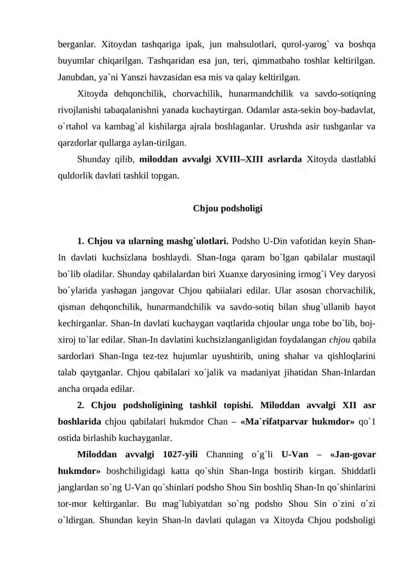 Eng Qadimgi Xitoy 4