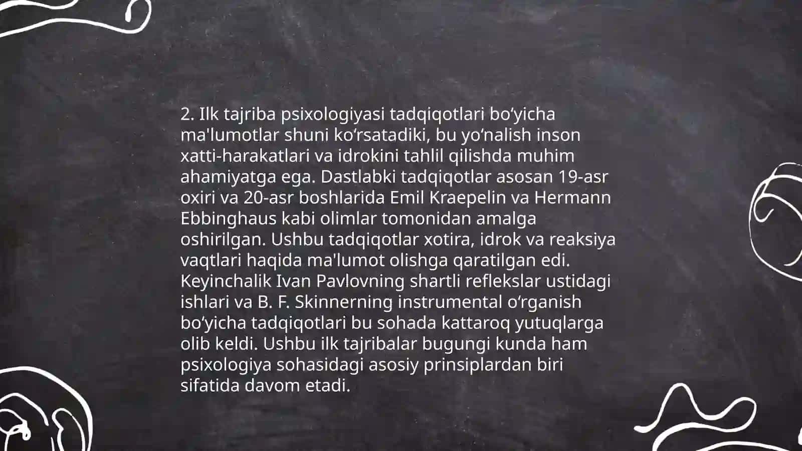 Eksperimental psixologiya tushuncha va tarixi 4