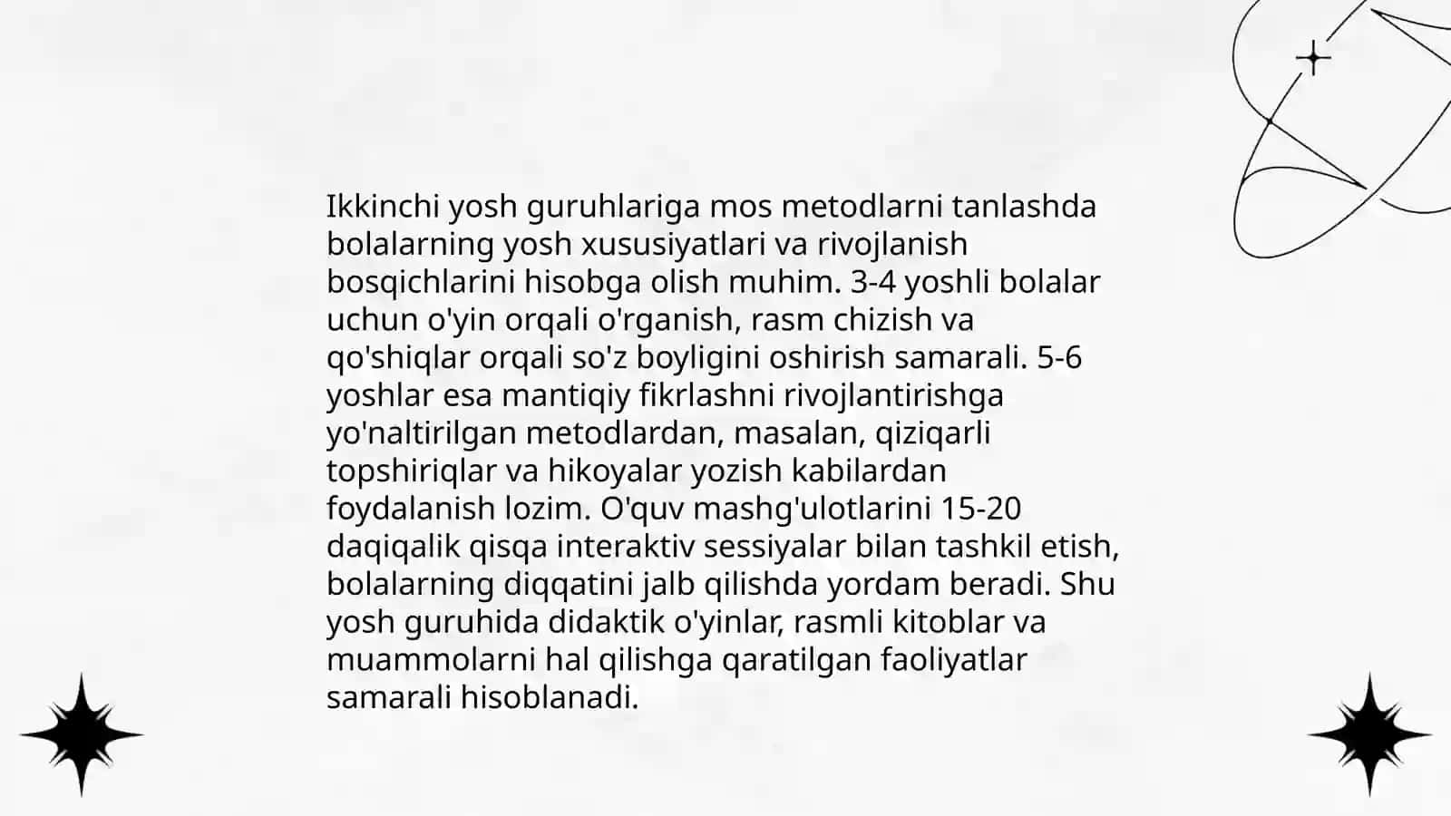 Har bir yosh guruhda bolalarni predmetlar shakli bilan tanishtirish metodikasi 4