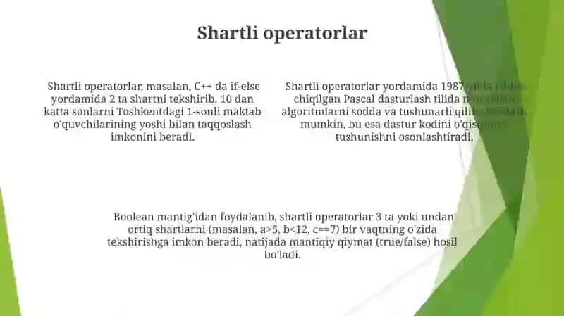 Algoritmlar va dasturlashning asosiy tushunchalari 4